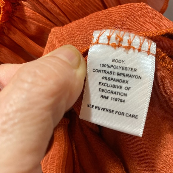 One world short sleeve boho top size small‎ - Picture 9 of 11